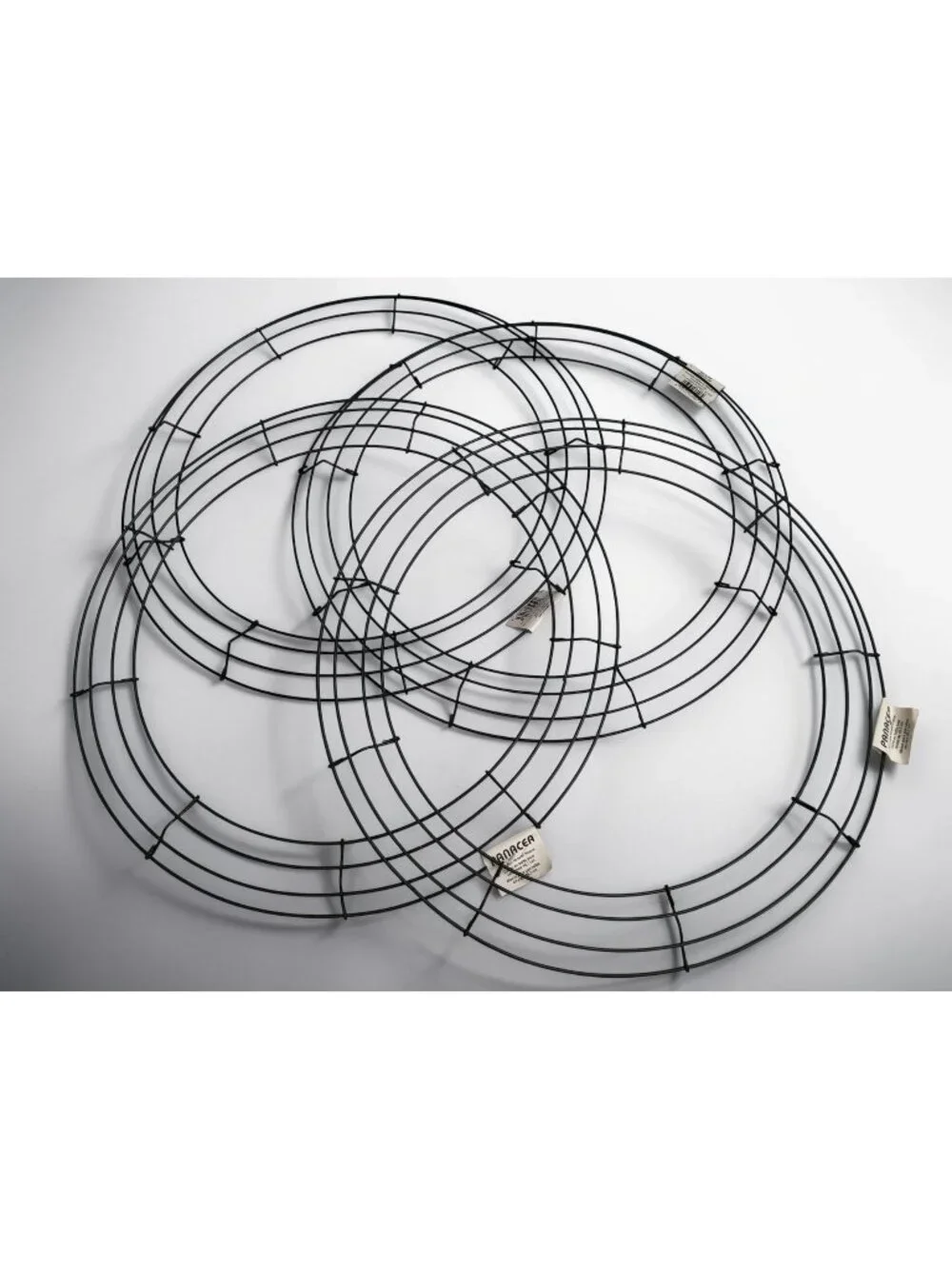 4 Panacea 18-In Box Wreath Frame Metal Green Wire Crafting Base